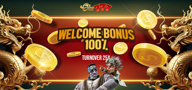 Welcome Bonus 100 % Slot TO x25